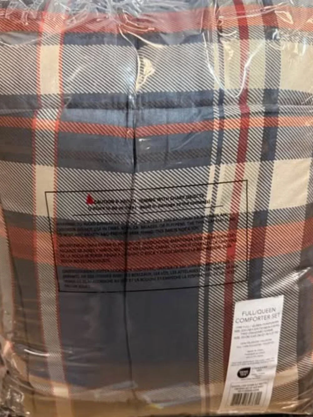 Eddie Bauer FullQueen Comforter Set with 2 Shams NWT with Matching Shams